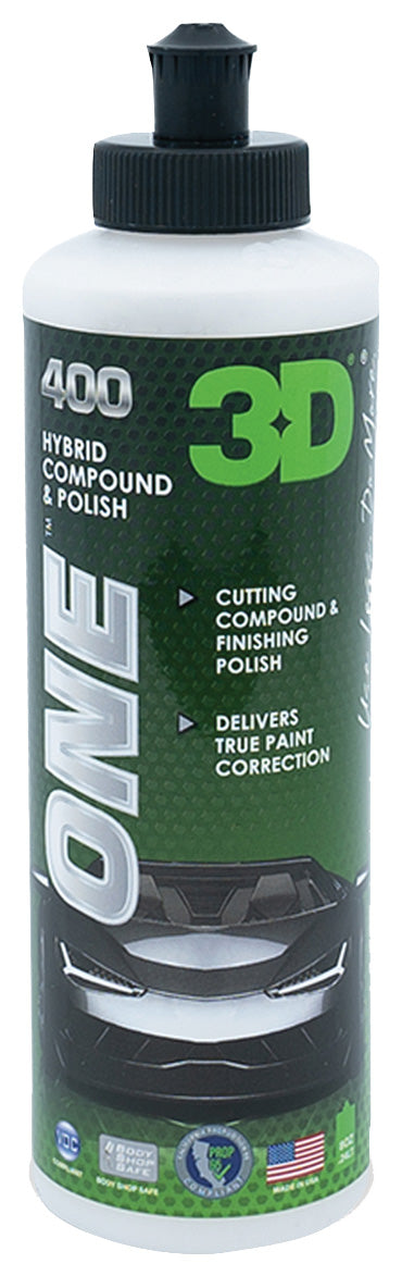 One Compound & Finishing Polish 8 oz. Bottle