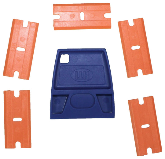 Mini Scraper with 5 Plastic Blades Qty. 1