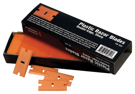 Plastic Double Edge Razor Blades