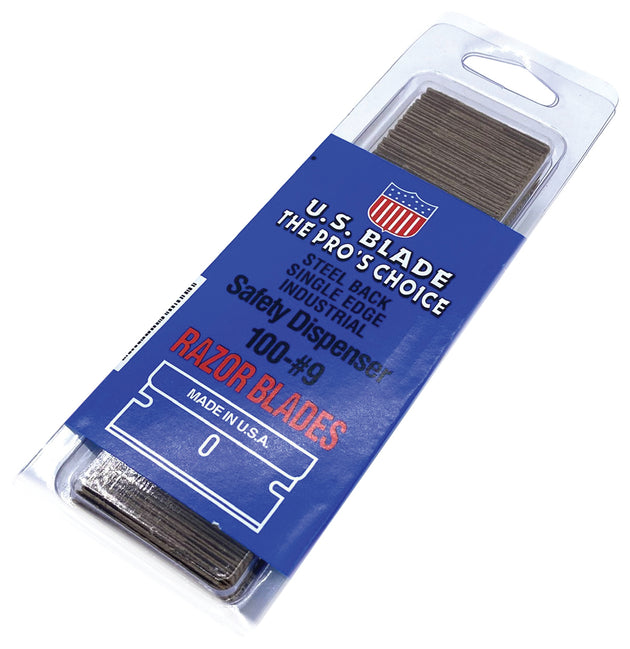 Single Edge Razor Blades - .009"/.2286mm  - 100 Blades