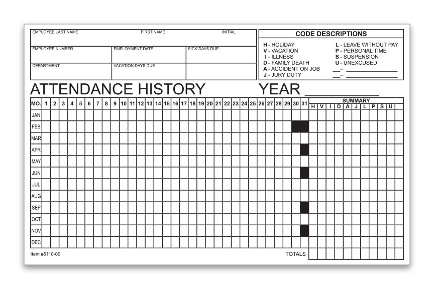 Employee Attendance Tracker