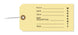 Manila Tags with Wire inserted