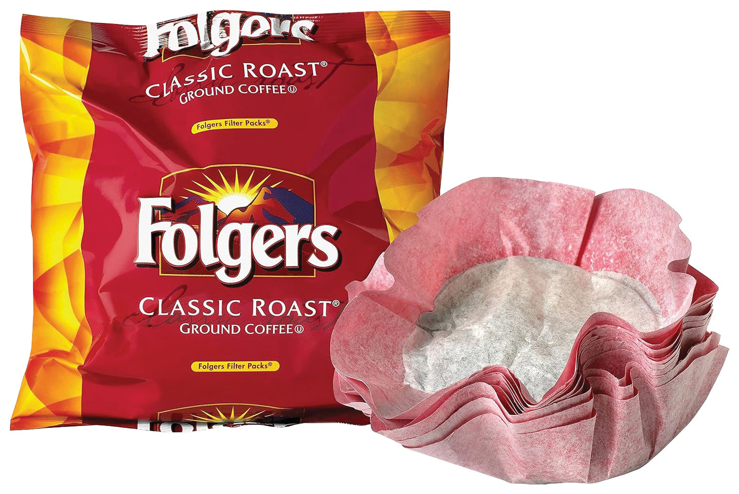 Folgers Classic FilterPak Coffee - .9 oz - Qty. 40