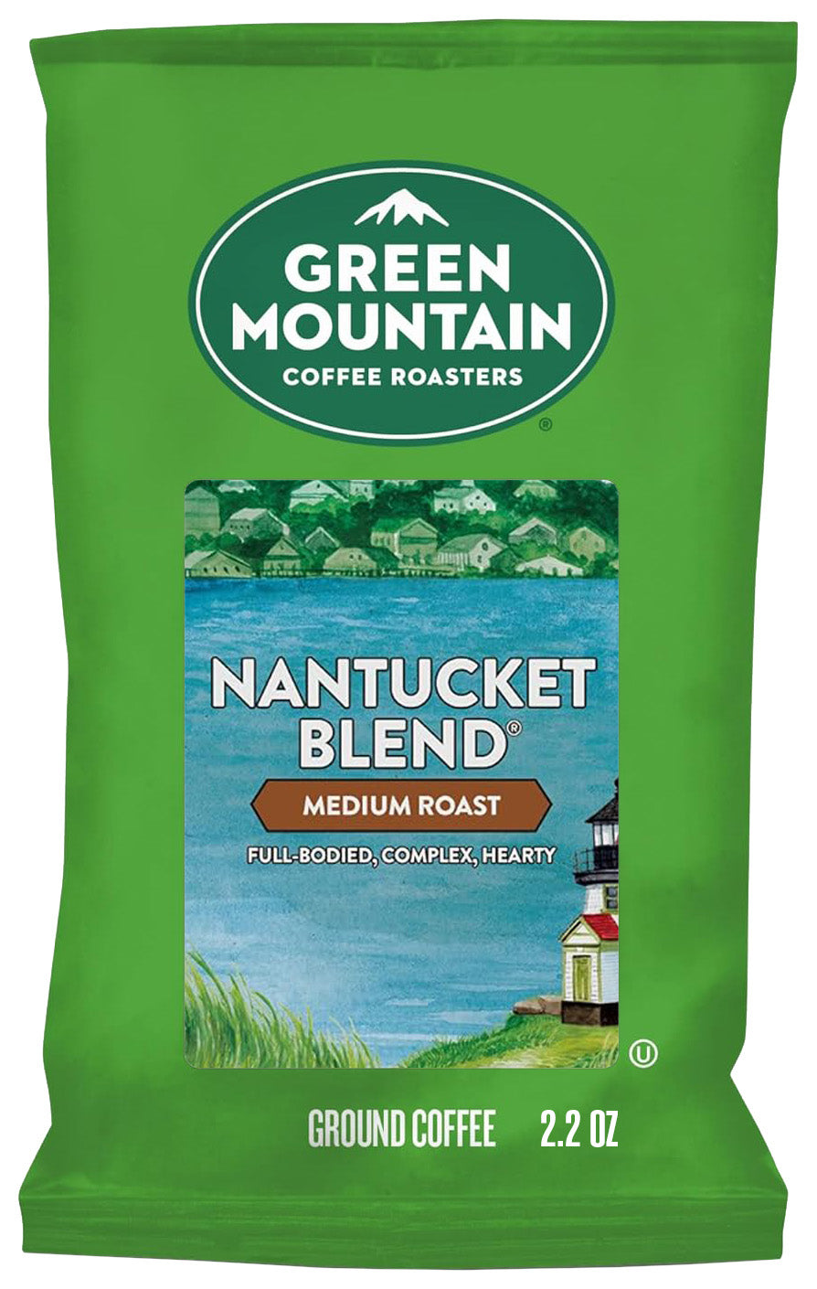 Green Mountain Nantucket Ground Coffee - 2.2 oz - Qty. 50