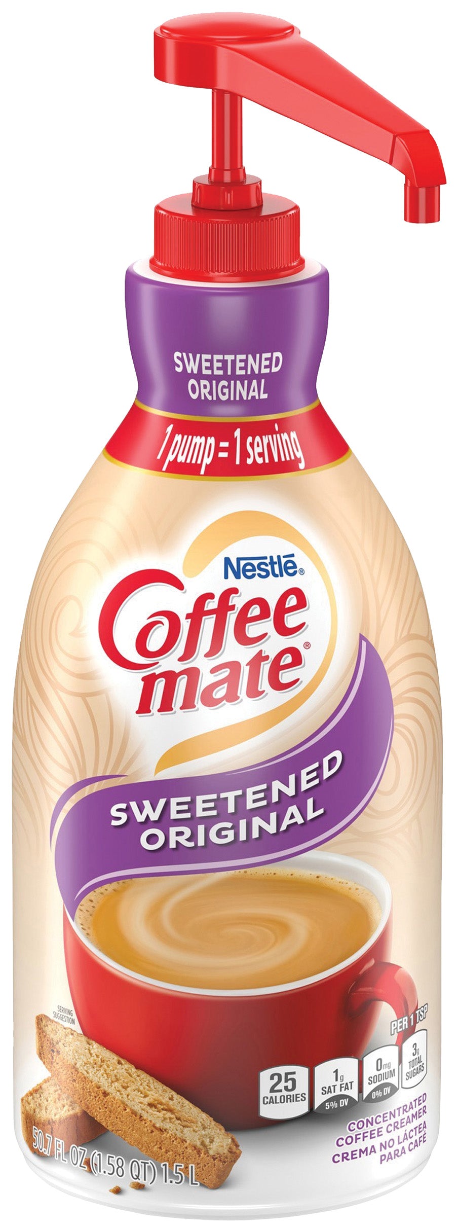 CoffeeMate Original Pump Creamer - 1.5 L - Qty. 1