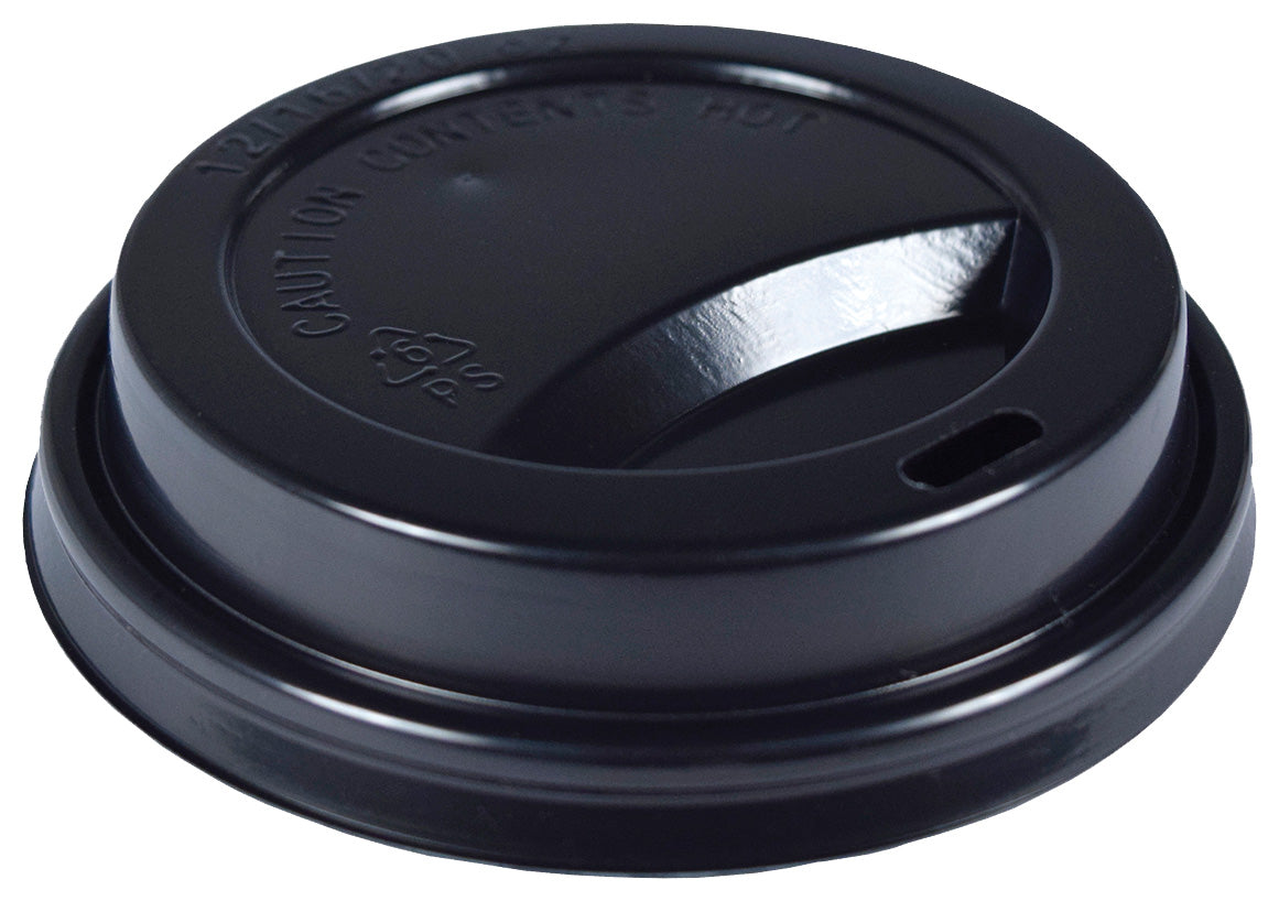 RDI Black 10-12 oz. Hot Lid - Qty. 1000