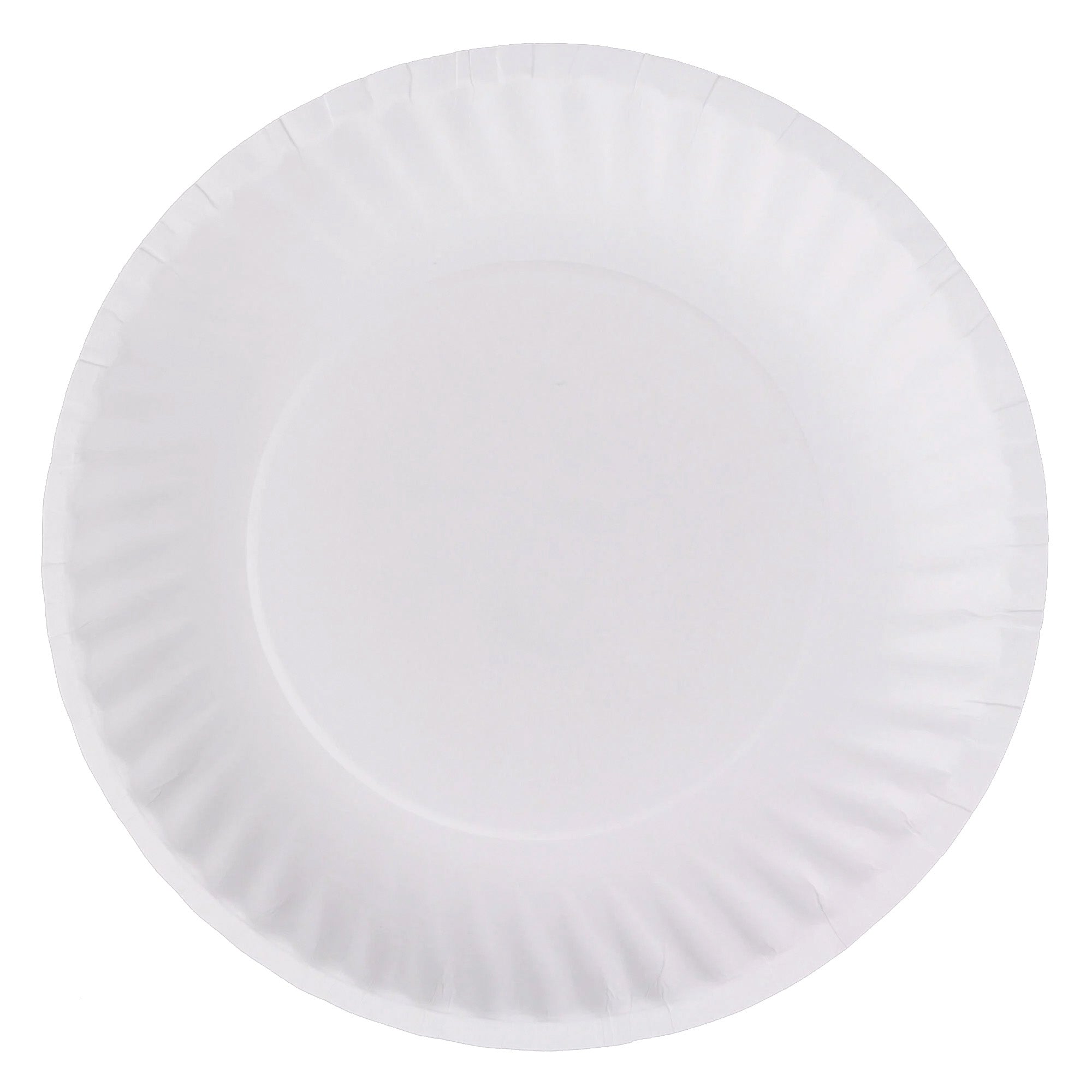 Sysco 6" Paper Plate White - Qty. 1000