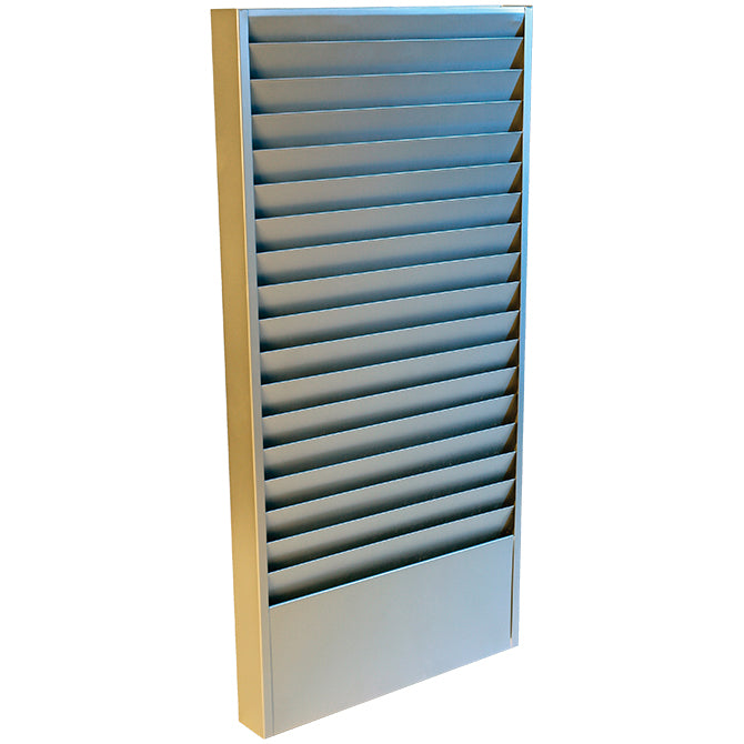 Repair Order Rack - 18 Pocket - Gray Steel - Qty. 1