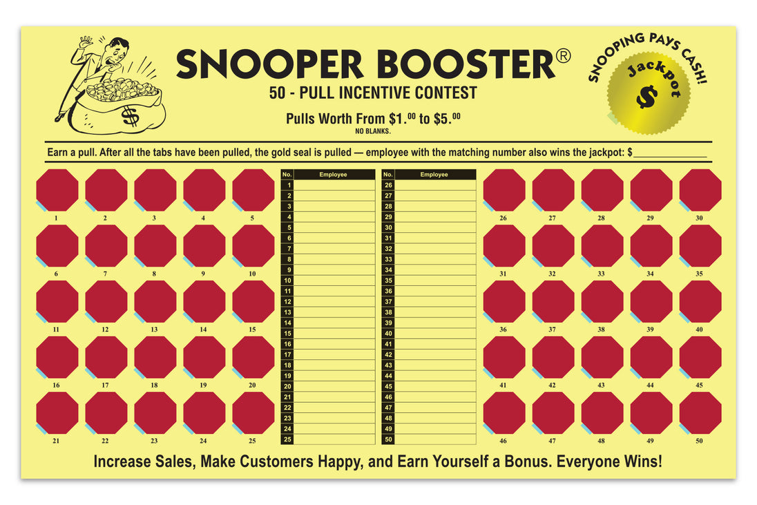 Incentive Cash Board - Snooper Booster