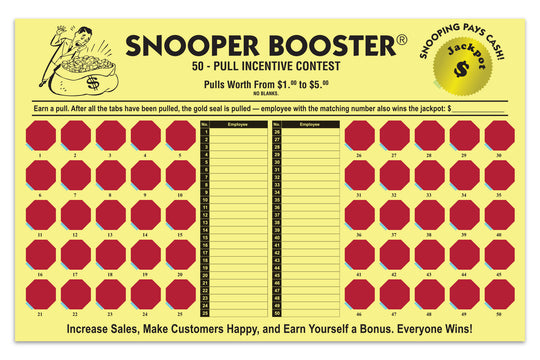 Incentive Cash Board - Snooper Booster