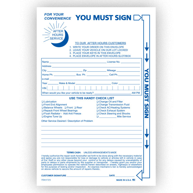 Night Drop Envelopes (Packs of 100)