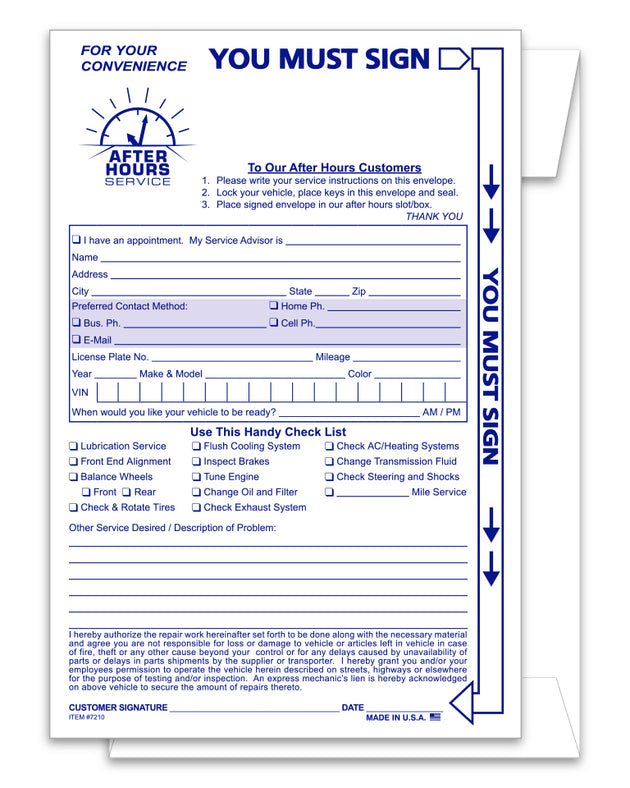 Night Drop Envelopes (Packs of 500)