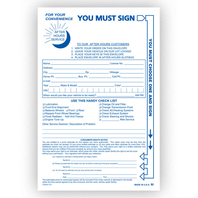 Night Drop Envelopes (Packs of 100)