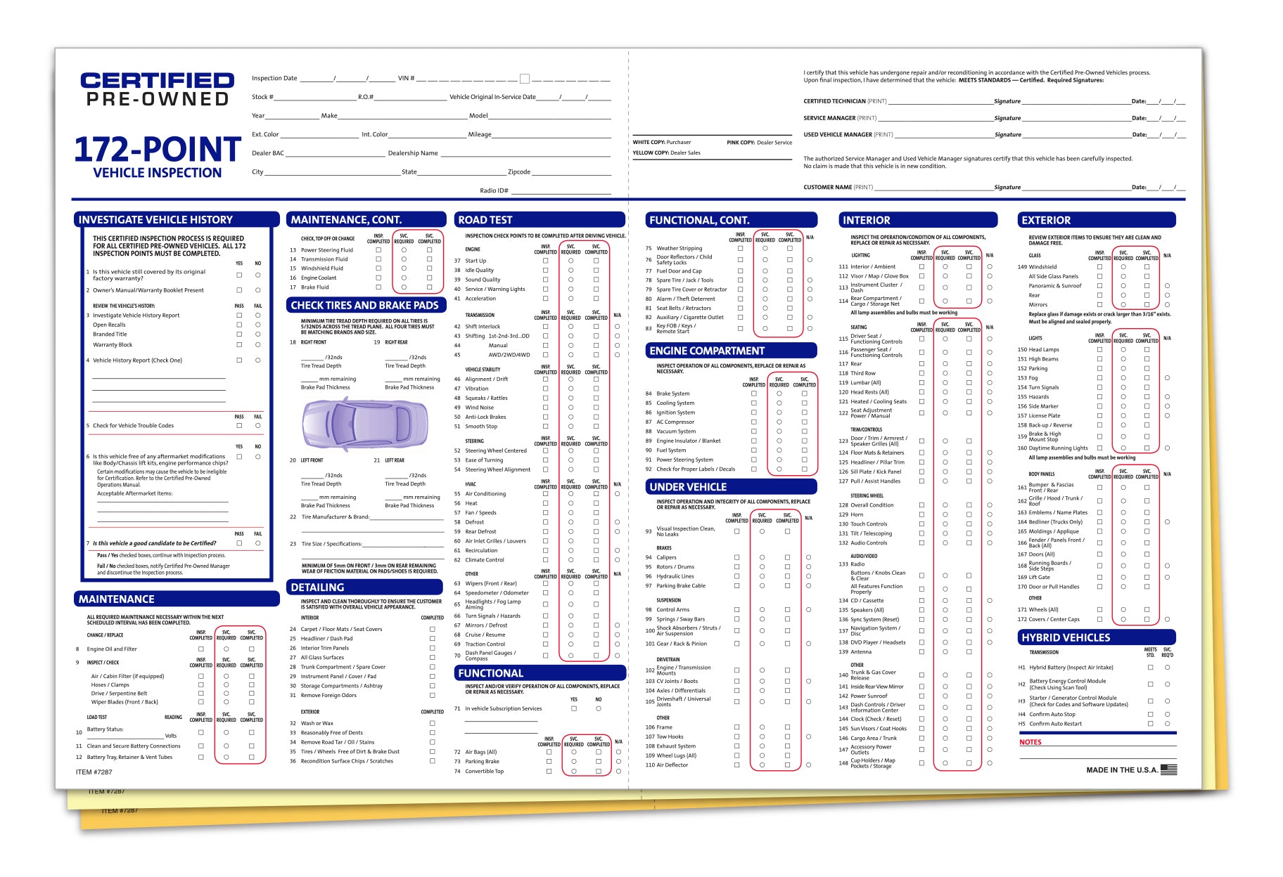 Certified Pre-Owned Multi-Point Inspections