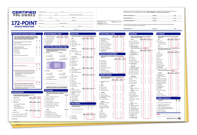 Certified Pre-Owned Multi-Point Inspections