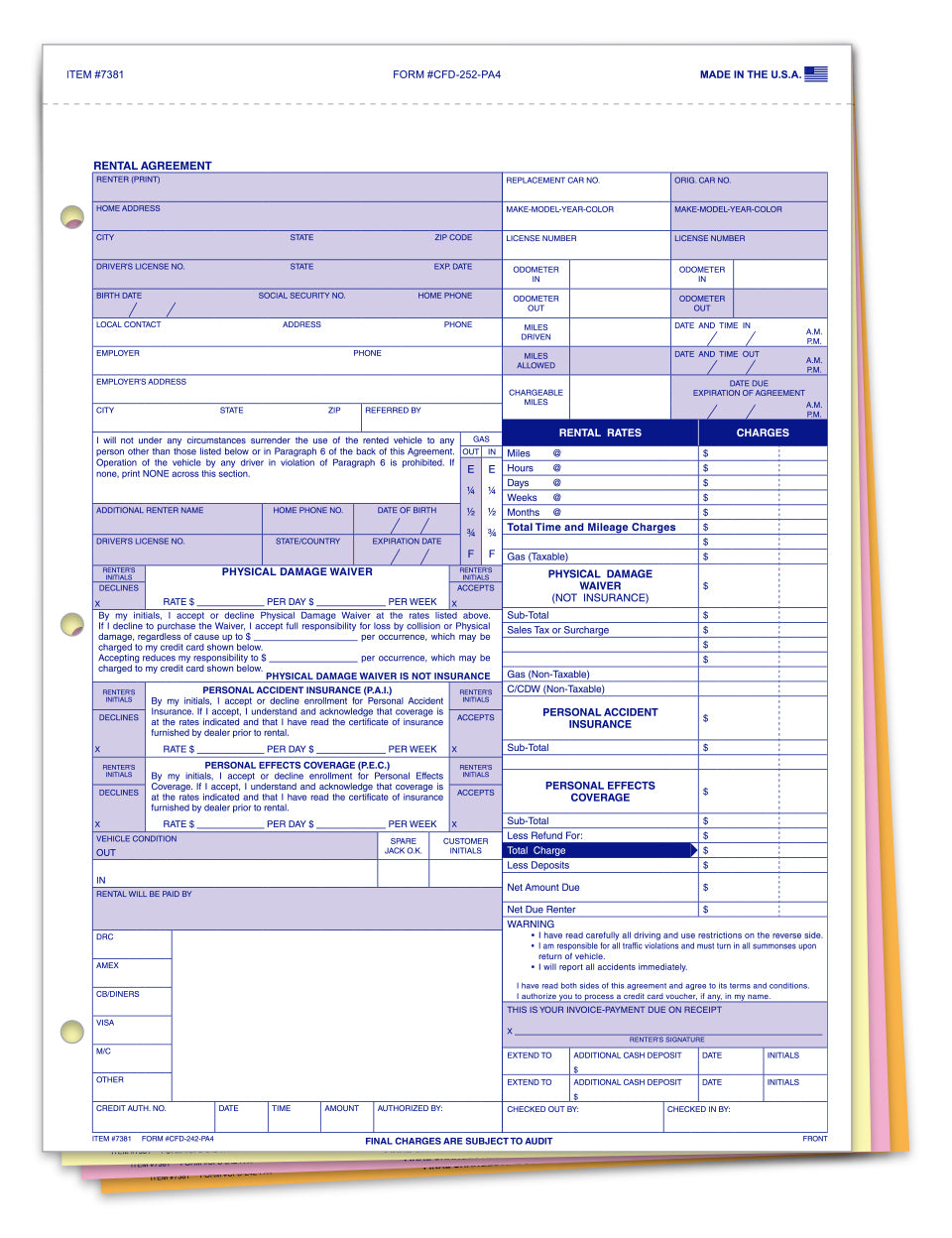 Rental Agreement