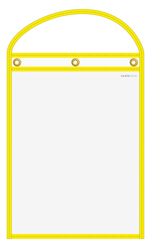 Repair Order/Work Ticket Holders (Clear w/Neon Edges)