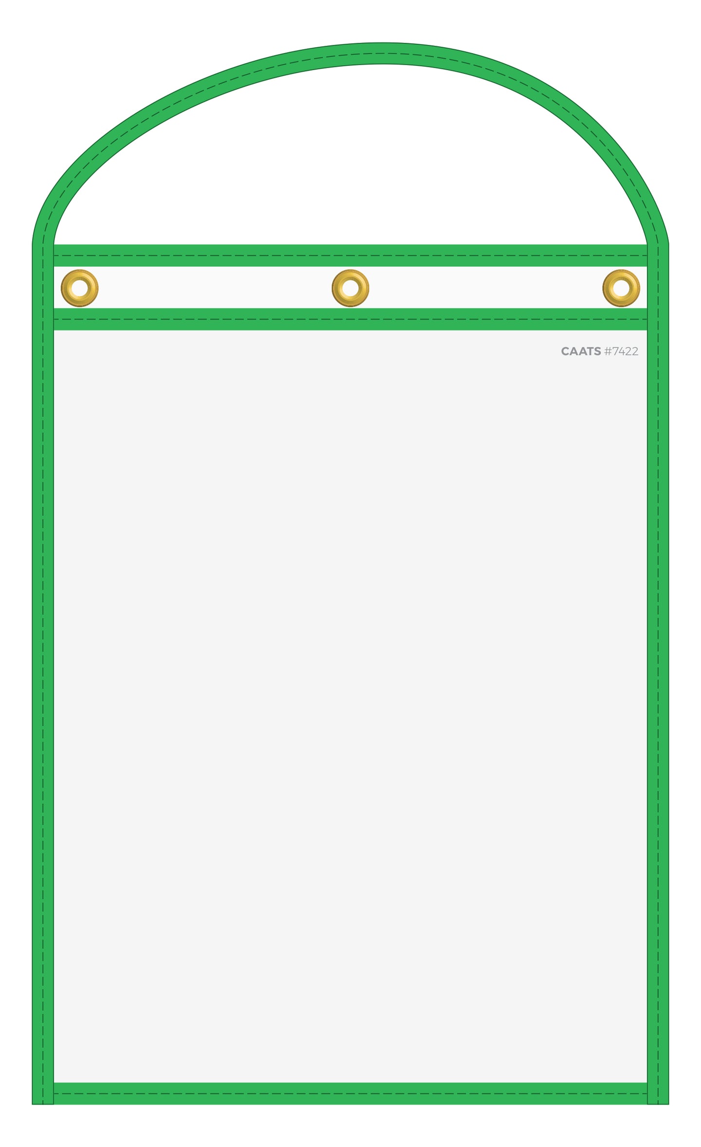 Repair Order/Work Ticket Holders (Clear w/Neon Edges)