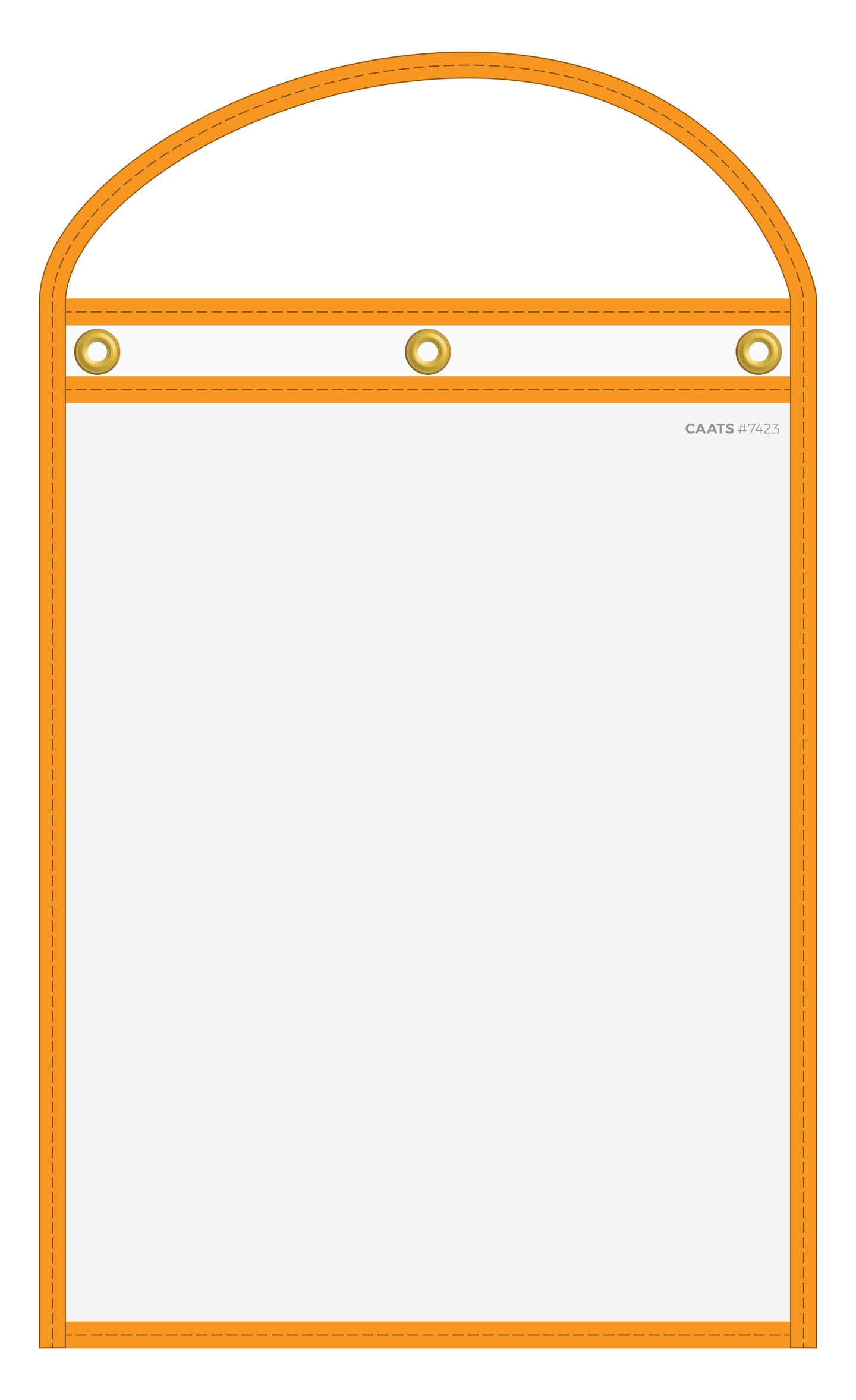 Repair Order/Work Ticket Holders (Clear w/Neon Edges)