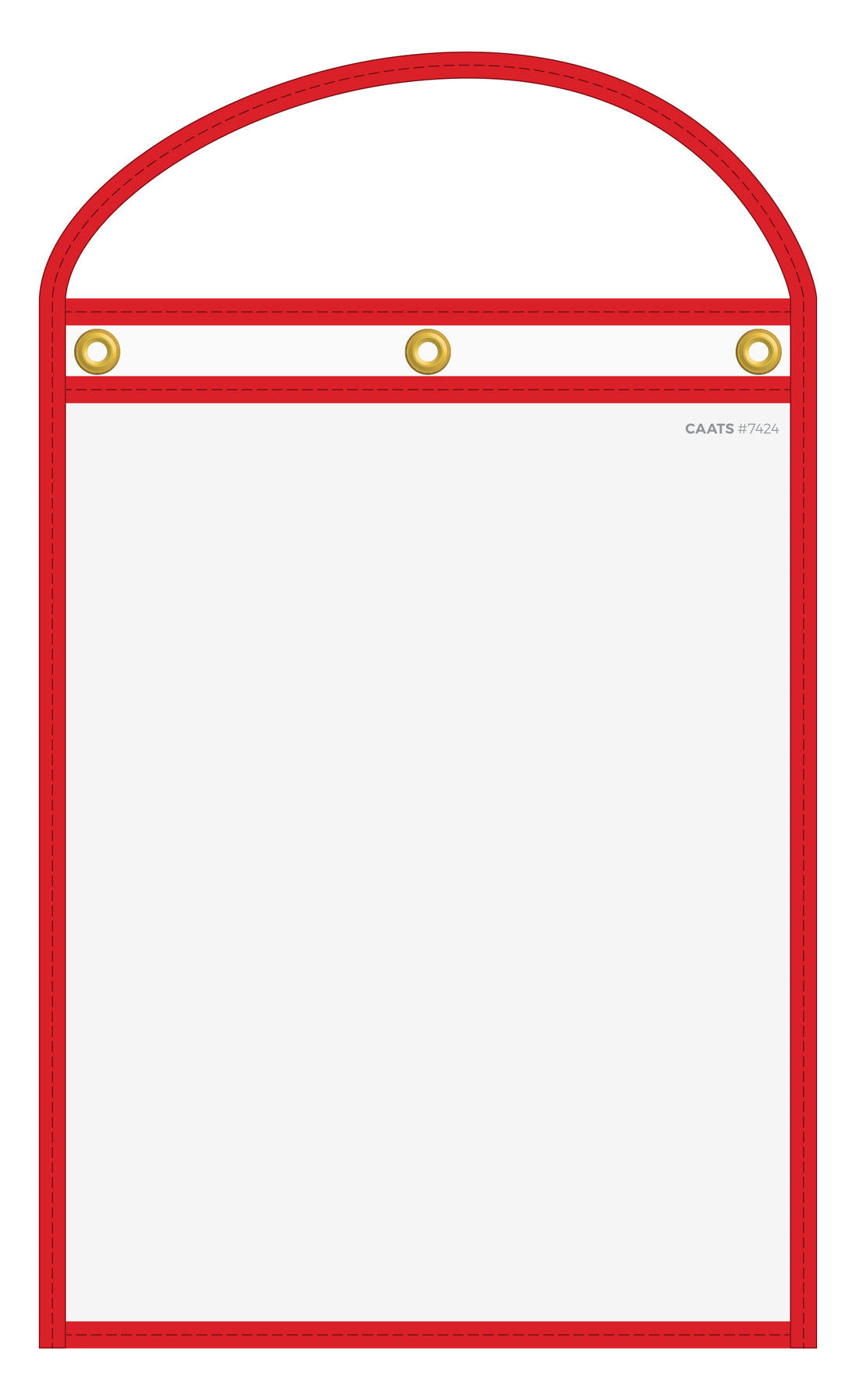 Repair Order/Work Ticket Holders (Clear w/Neon Edges)