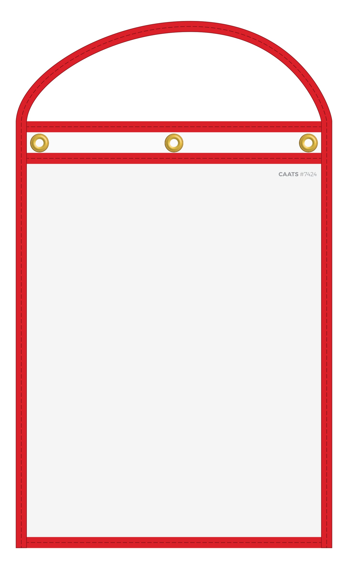 Repair Order/Work Ticket Holders (Clear w/Neon Edges)