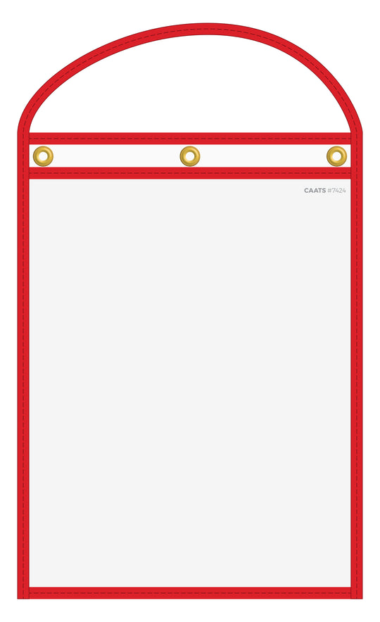 Repair Order/Work Ticket Holders (Clear w/Neon Edges)