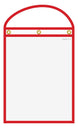 Repair Order/Work Ticket Holders (Clear w/Neon Edges)