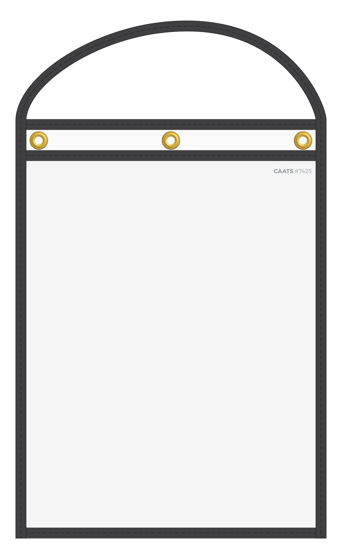 Repair Order/Work Ticket Holders (Clear w/Neon Edges)