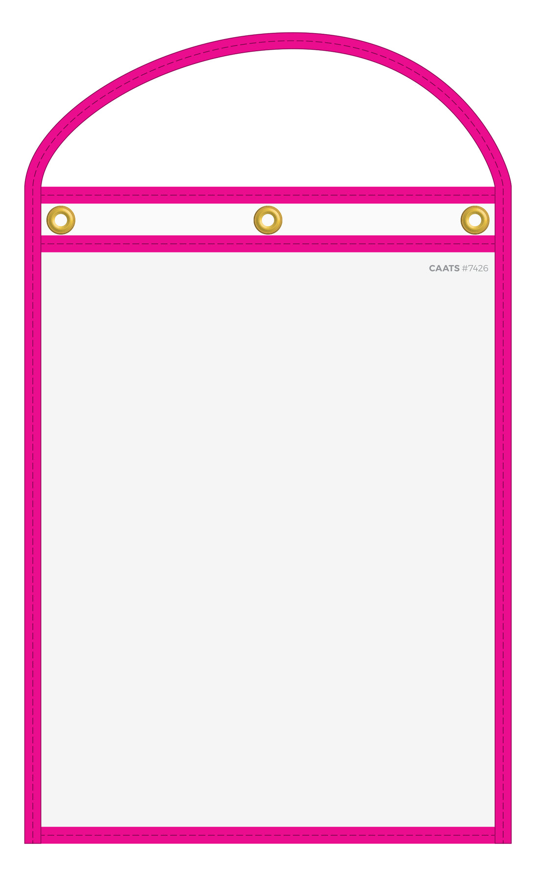 Repair Order/Work Ticket Holders (Clear w/Neon Edges)