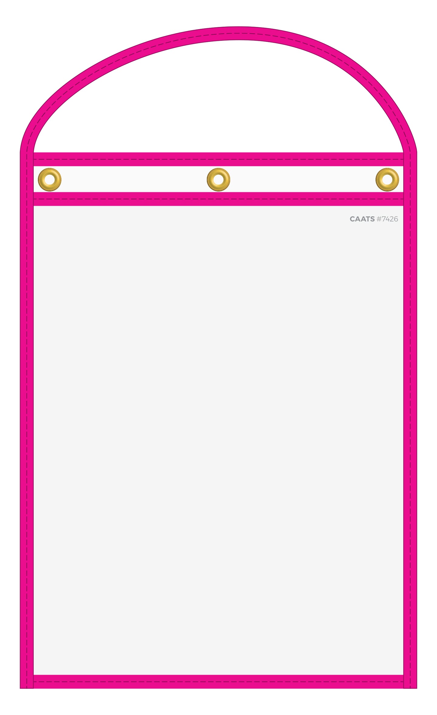 Repair Order/Work Ticket Holders (Clear w/Neon Edges)
