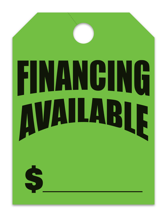 Jumbo Mirror Hang Tags