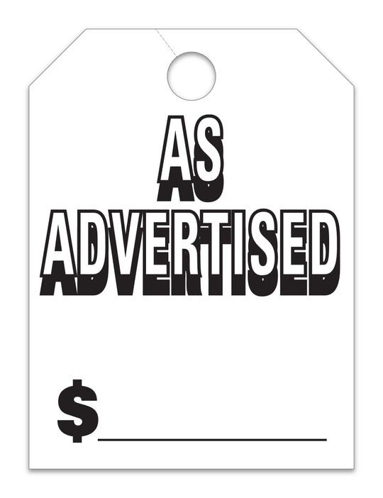 Jumbo Mirror Hang Tags