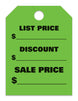 List Price-Discount Price-Sale Price - Mirror