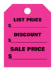 List Price-Discount Price-Sale Price - Mirror