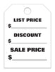 List Price-Discount Price-Sale Price - Mirror