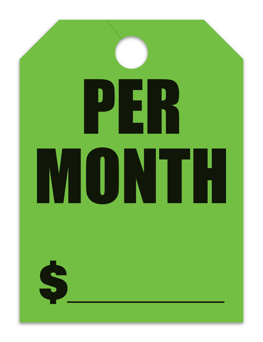 Jumbo Mirror Hang Tags