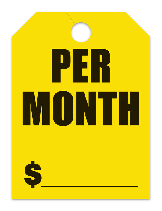 Jumbo Mirror Hang Tags