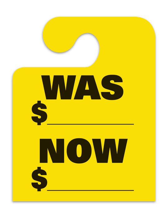 J-Hook Mirror Hang Tags