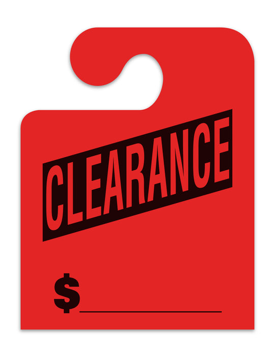 J-Hook Mirror Hang Tags