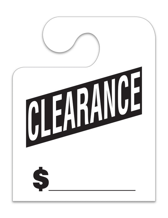 J-Hook Mirror Hang Tags
