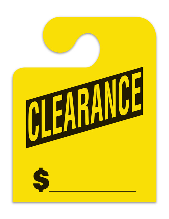 J-Hook Mirror Hang Tags