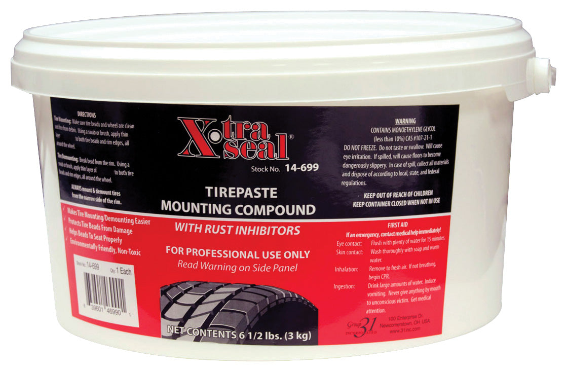 White Paste 6 1/2 LB Low Profile - Qty. 1