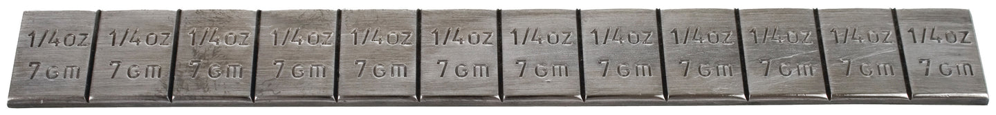 Lead QStik Adhesive Wheel Weight - .25 OZ - 624 Segments