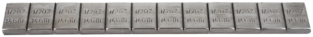 Lead QStik Adhesive Wheel Weight - .50 OZ - 360 Segments