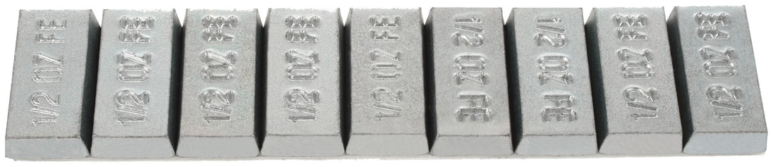 Steel QStik Adhesive Wheel Weight - .50 OZ - 360 Segments