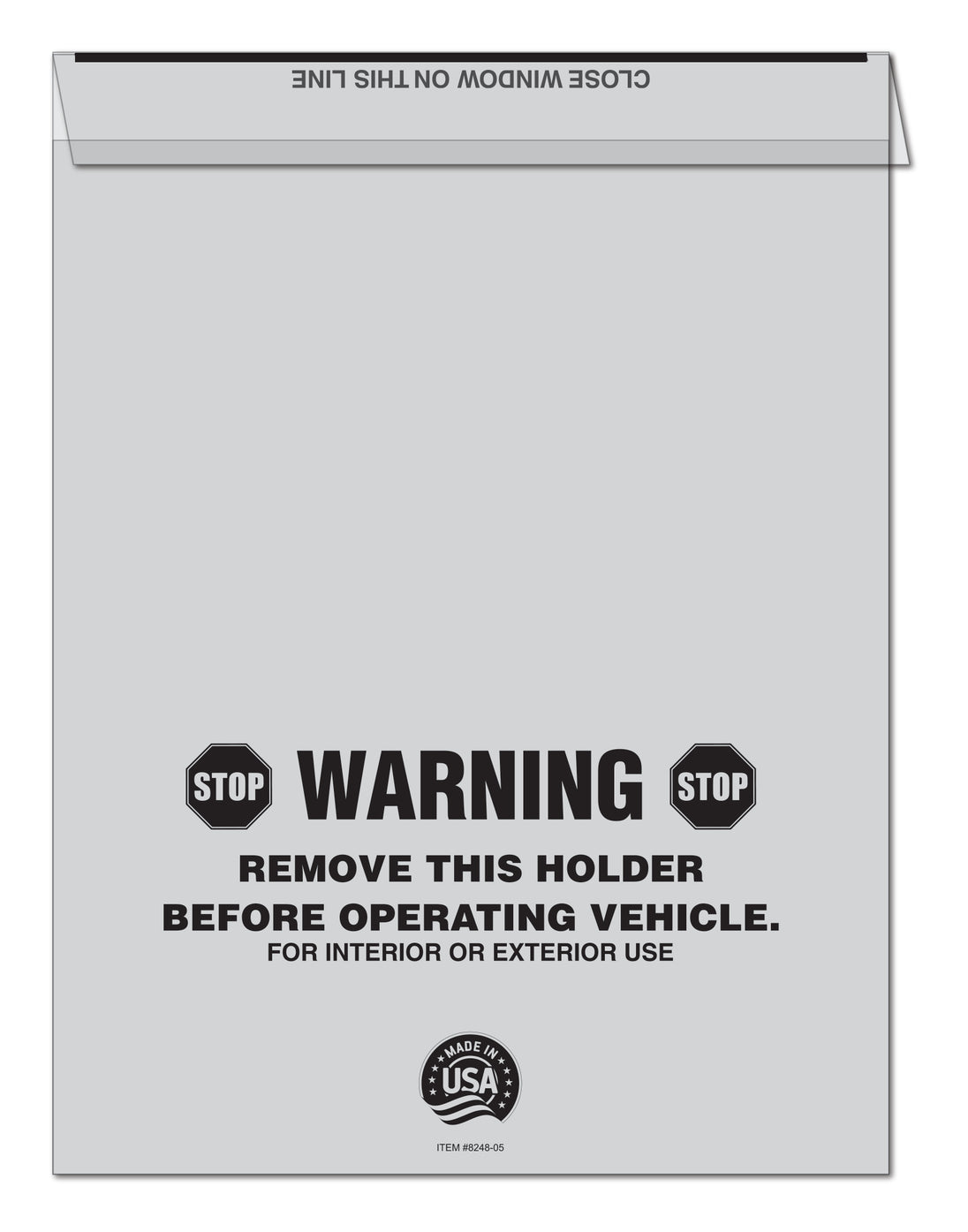 Buyers Guide Holder - Fold Over Pouch - Qty. 50