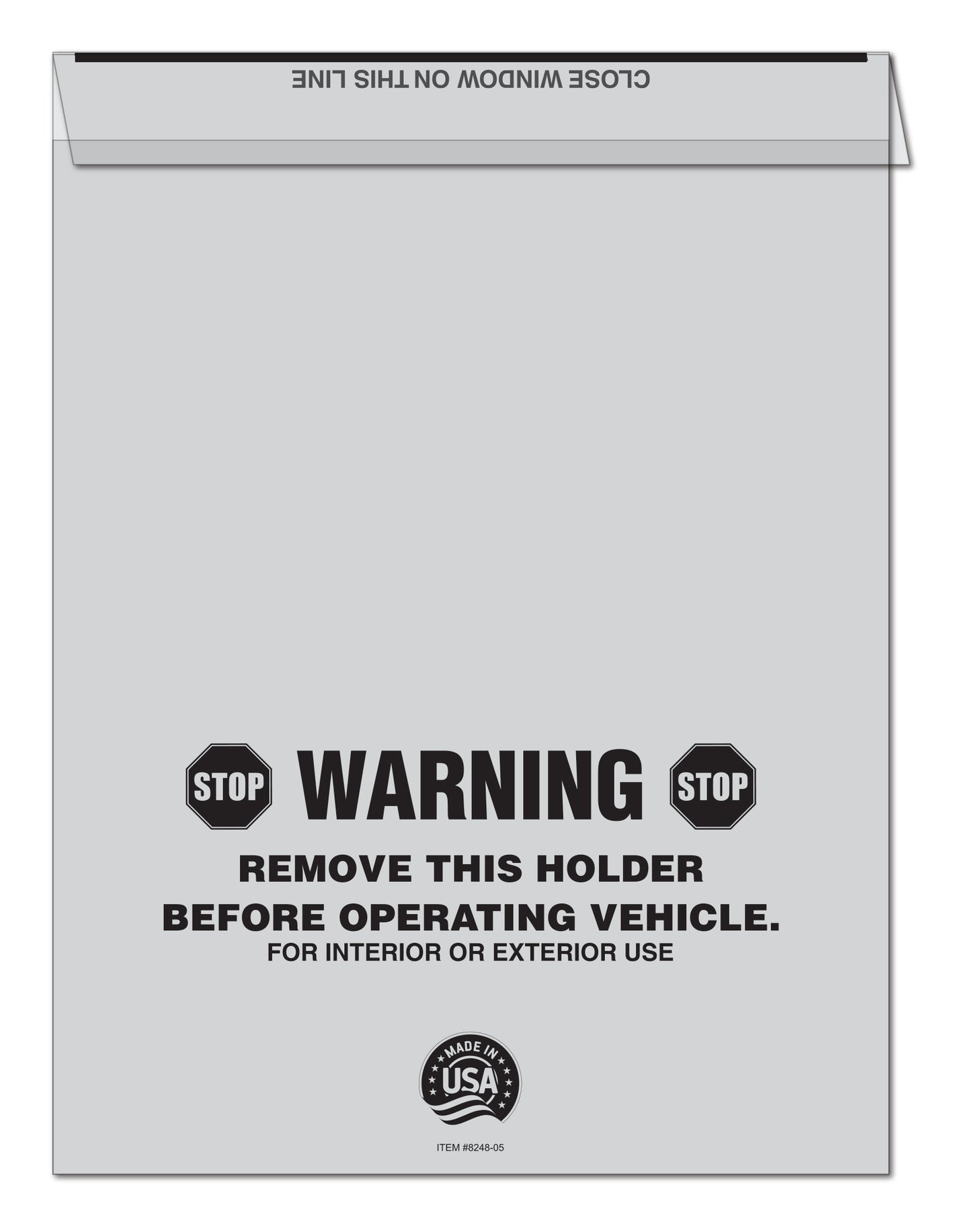 Buyers Guide Holder - Fold Over Pouch - Qty. 50