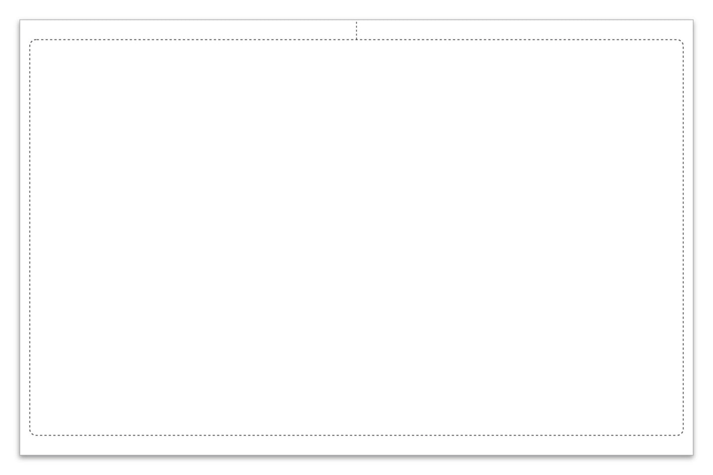 11" x 17" Lsr Window Sticker, BLANK, Perm. Adh., 1 Part - Qty. 100