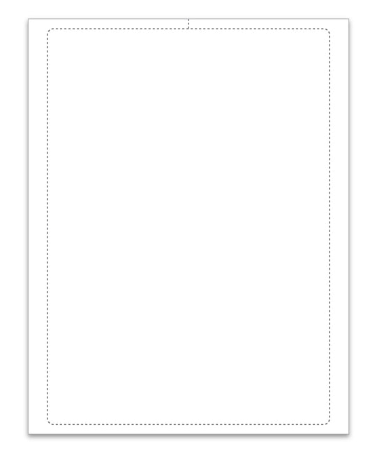 Stock Laser Window Stickers - Blank
