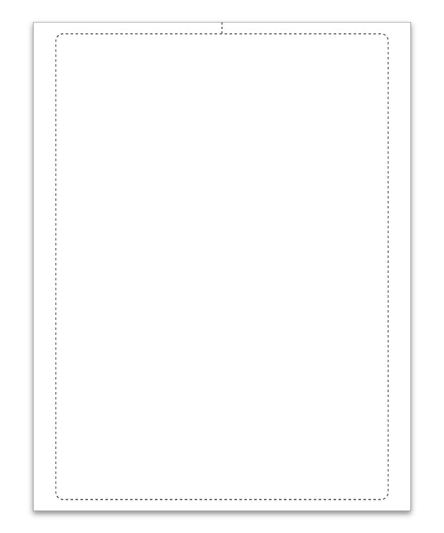 Stock Laser Window Stickers - Blank